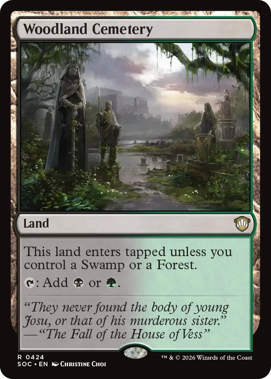 Image for Woodland Cemetery [424] - Magic: The Gathering