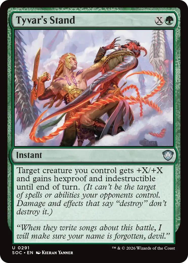 Image for Tyvar's Stand [291] - Magic: The Gathering