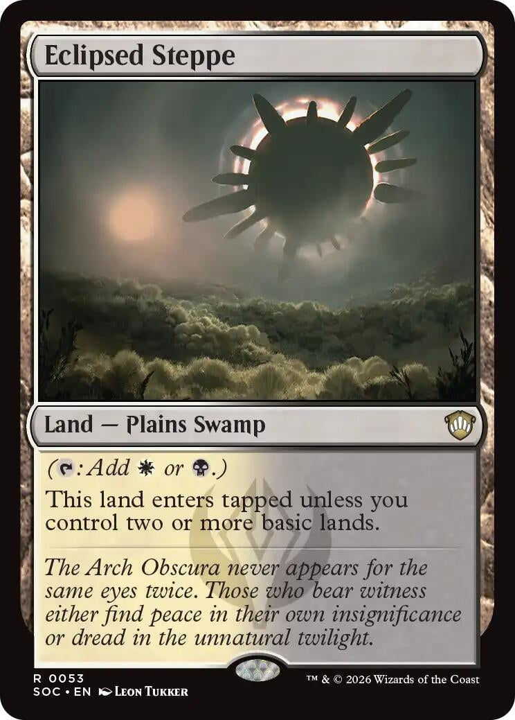 Image for Eclipsed Steppe [53] - Magic: The Gathering