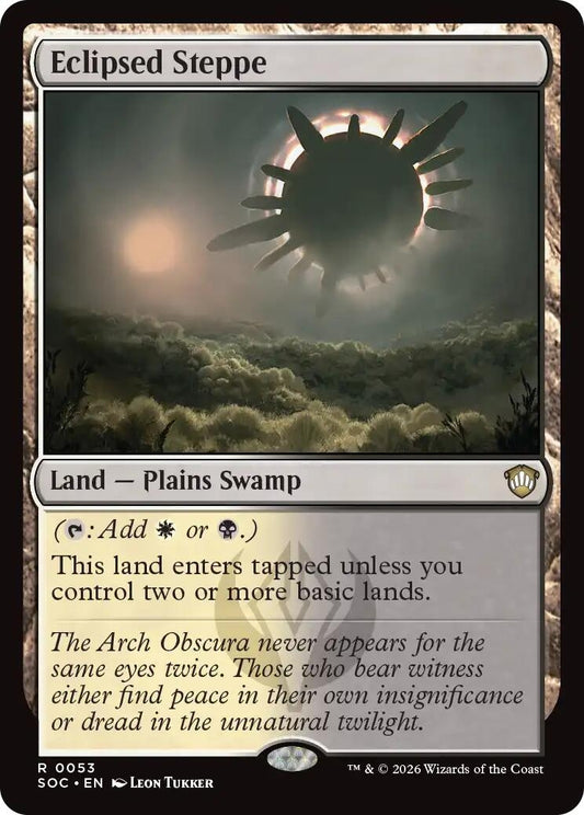 Image for Eclipsed Steppe [53] - Magic: The Gathering