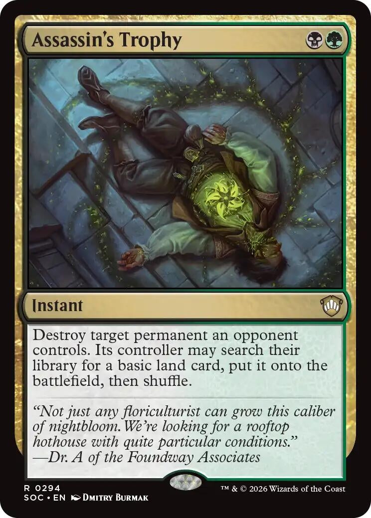 Image for Assassin's Trophy [294] - Magic: The Gathering