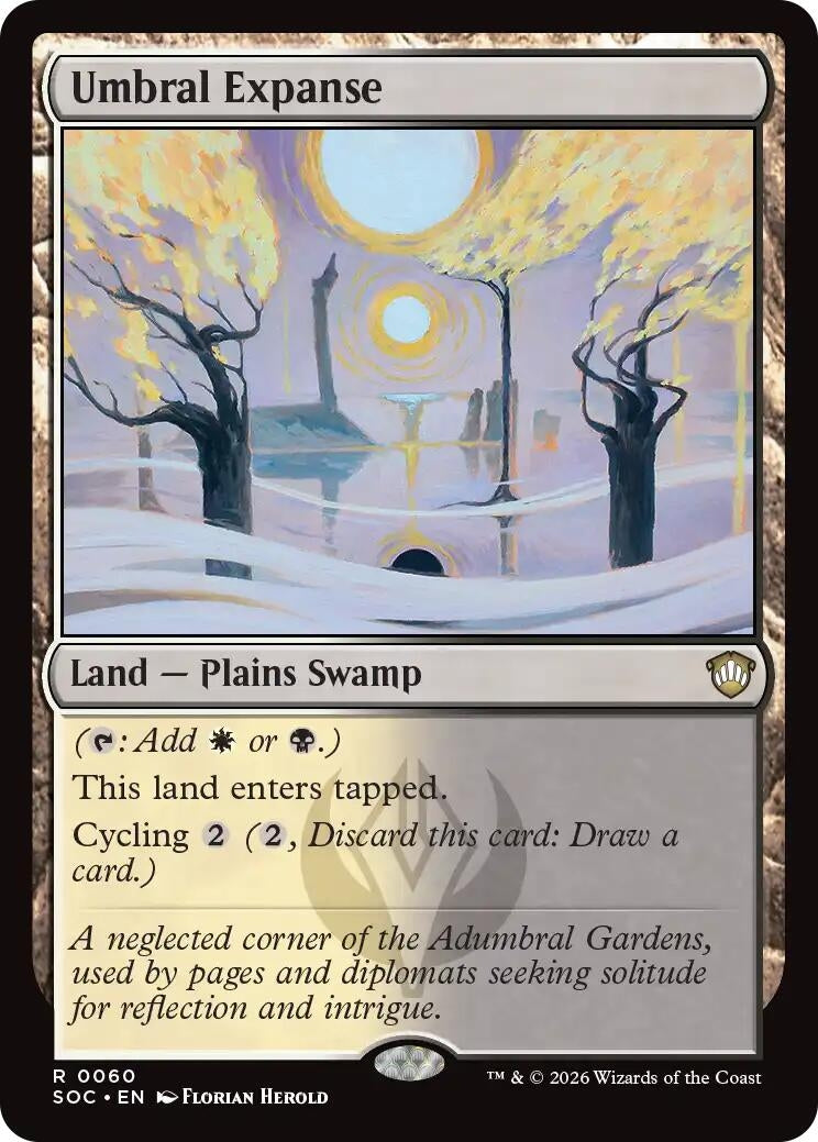 Image for Umbral Expanse [60] - Magic: The Gathering