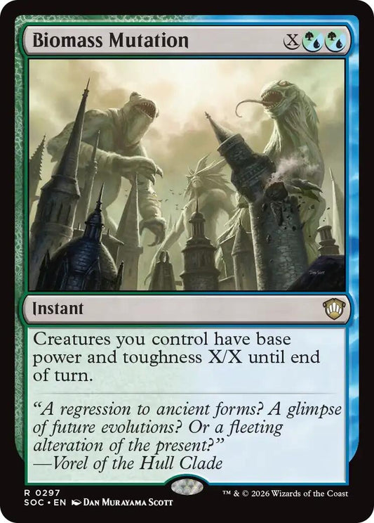 Image for Biomass Mutation [297] - Magic: The Gathering