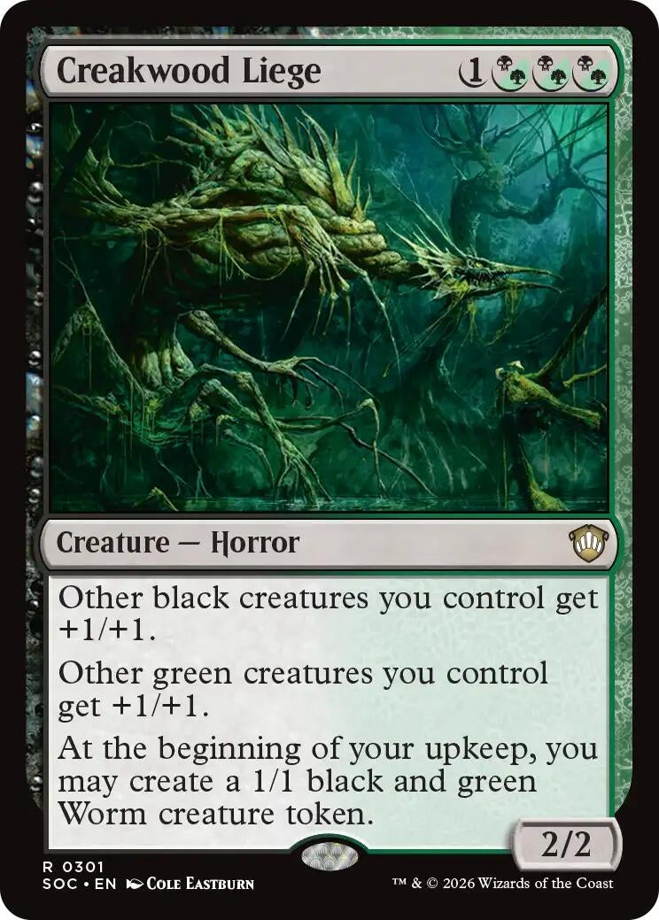 Image for Creakwood Liege [301] - Magic: The Gathering