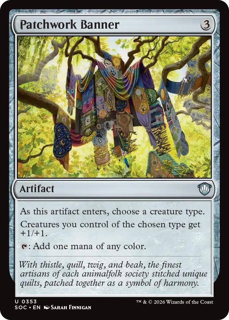 Image for Patchwork Banner [353] - Magic: The Gathering