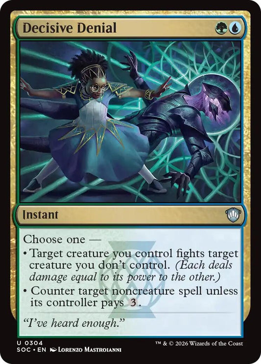 Image for Decisive Denial [304] - Magic: The Gathering