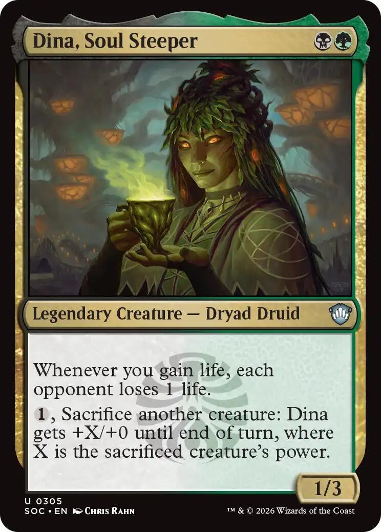 Image for Dina, Soul Steeper [305] - Magic: The Gathering