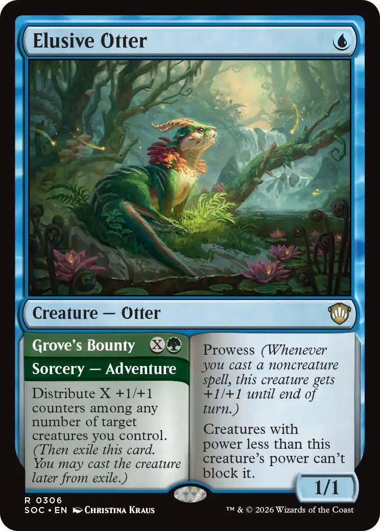 Image for Elusive Otter [306] - Magic: The Gathering