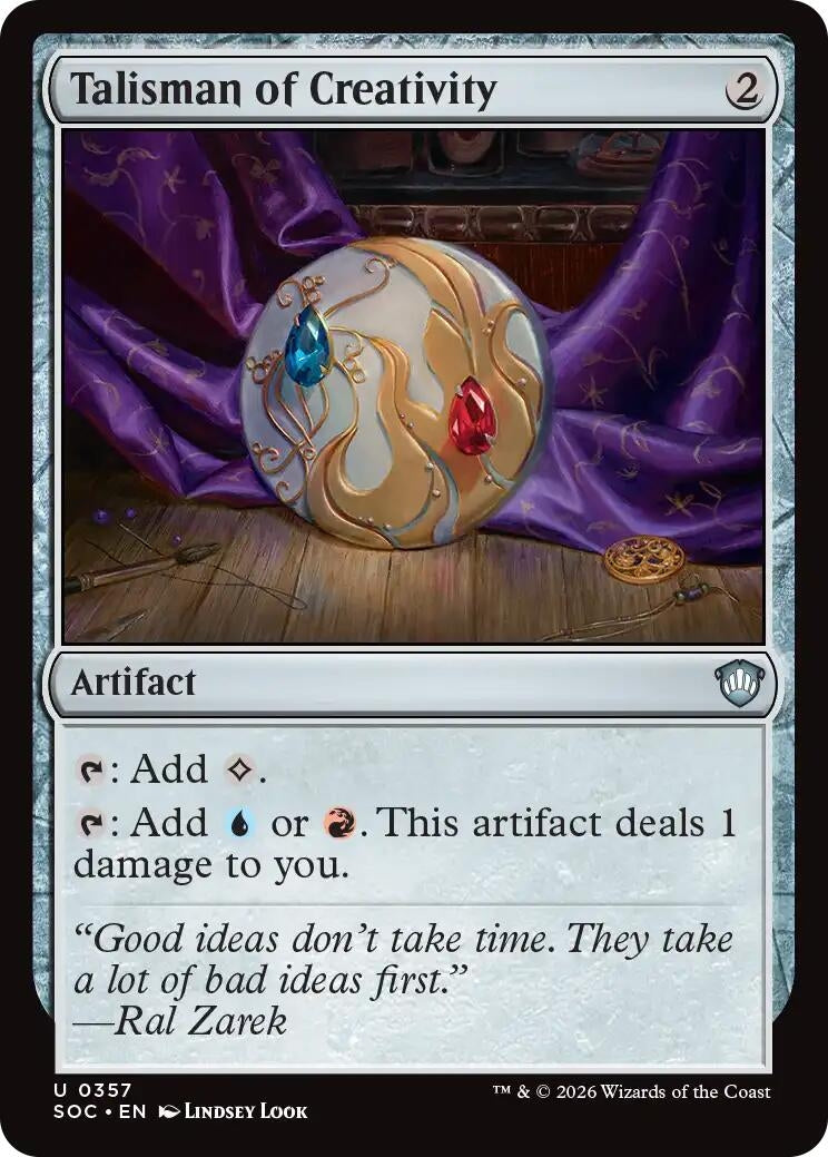 Image for Talisman of Creativity [357] - Magic: The Gathering