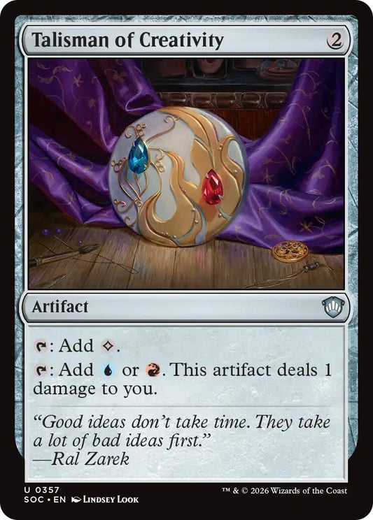 Image for Talisman of Creativity [357] - Magic: The Gathering