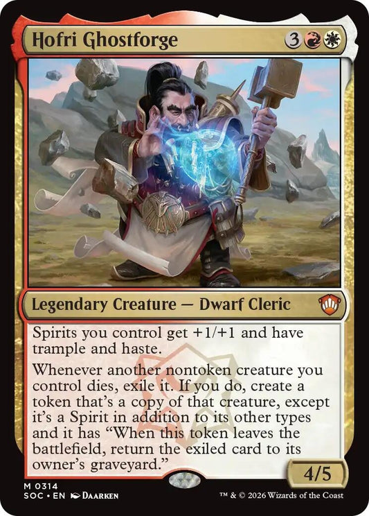 Image for Hofri Ghostforge [314] - Magic: The Gathering