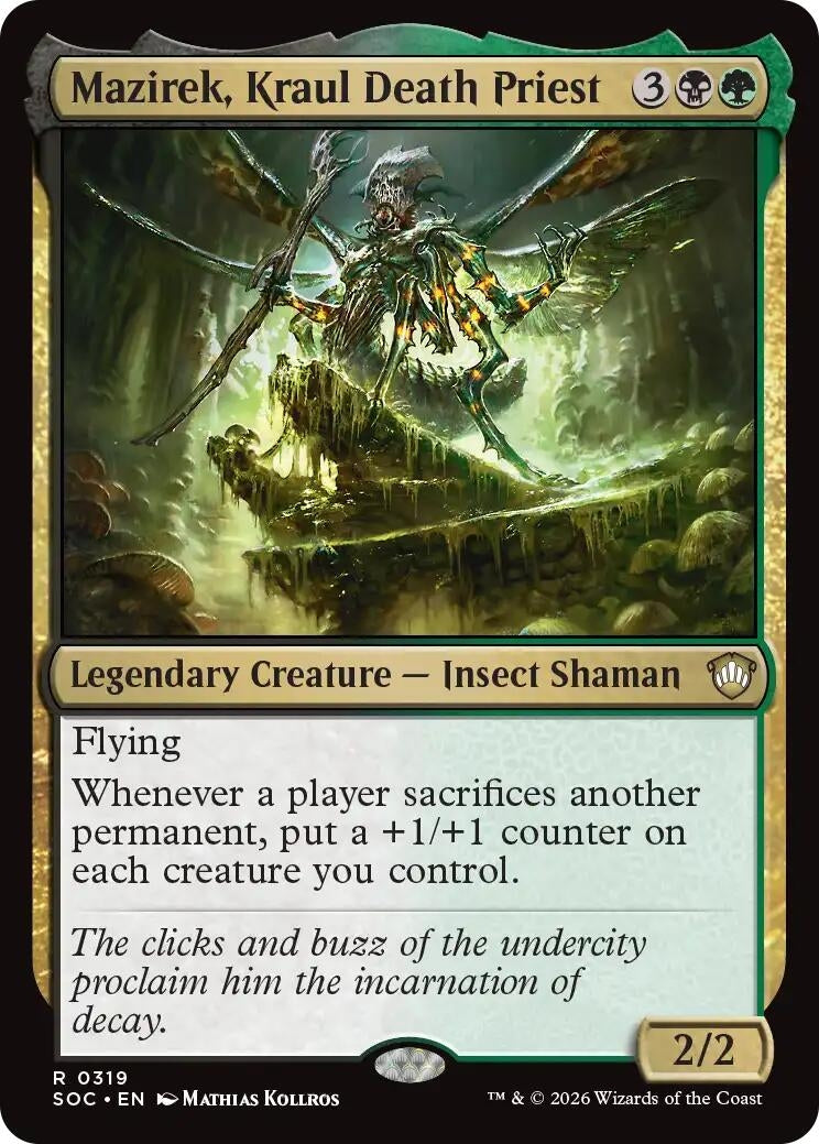 Image for Mazirek, Kraul Death Priest [319] - Magic: The Gathering