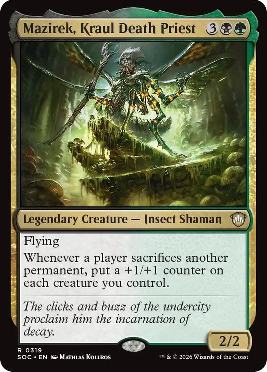 Image for Mazirek, Kraul Death Priest [319] - Magic: The Gathering