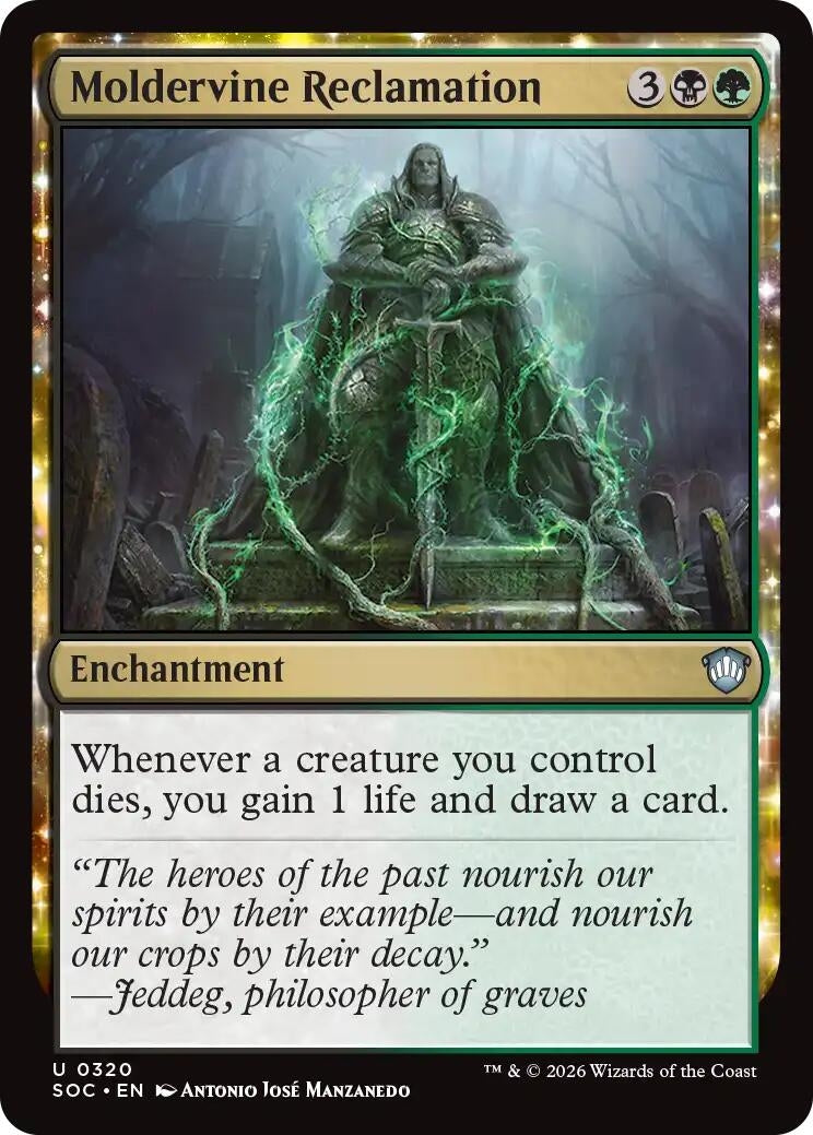 Image for Moldervine Reclamation [320] - Magic: The Gathering