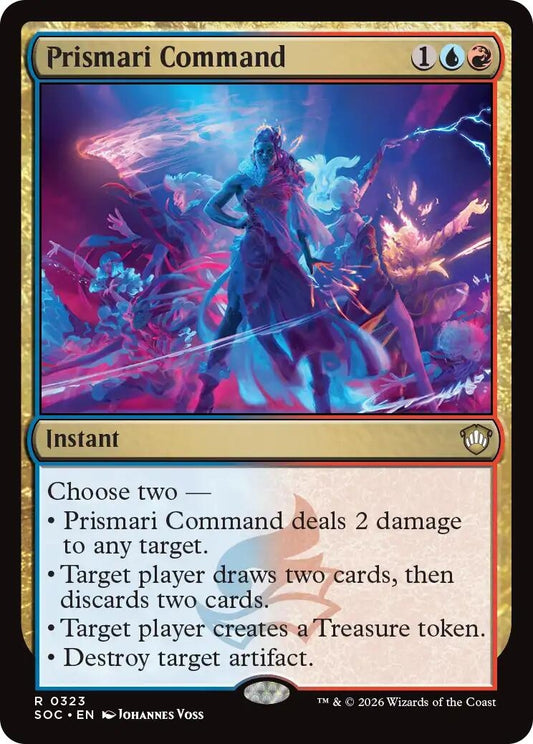 Image for Prismari Command [323] - Magic: The Gathering