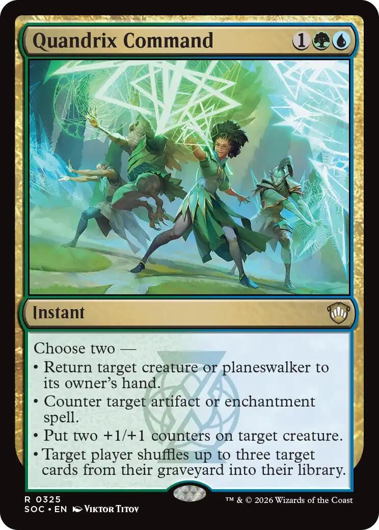 Image for Quandrix Command [325] - Magic: The Gathering