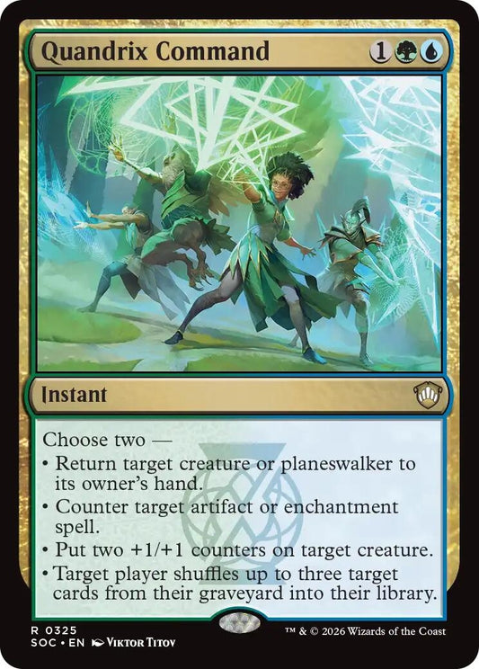 Image for Quandrix Command [325] - Magic: The Gathering