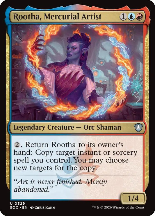 Image for Rootha, Mercurial Artist [329] - Magic: The Gathering