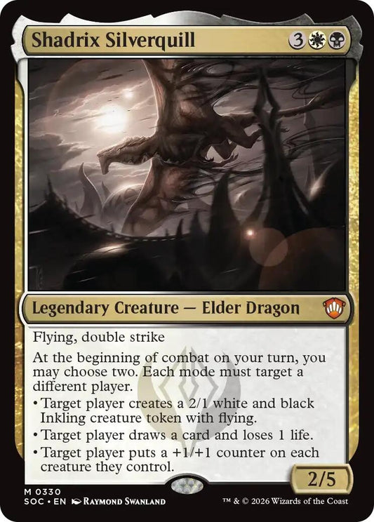Image for Shadrix Silverquill [330] - Magic: The Gathering