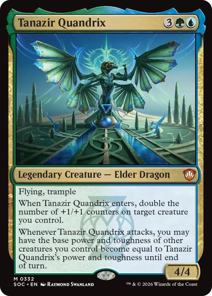 Image for Tanazir Quandrix [332] - Magic: The Gathering