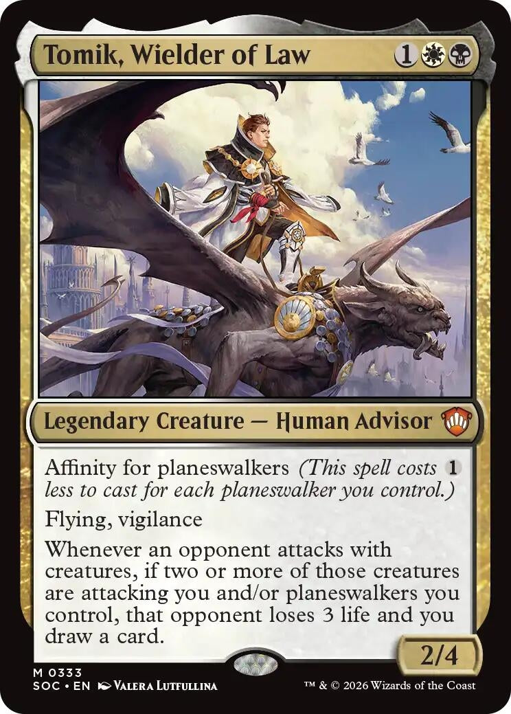 Image for Tomik, Wielder of Law [333] - Magic: The Gathering
