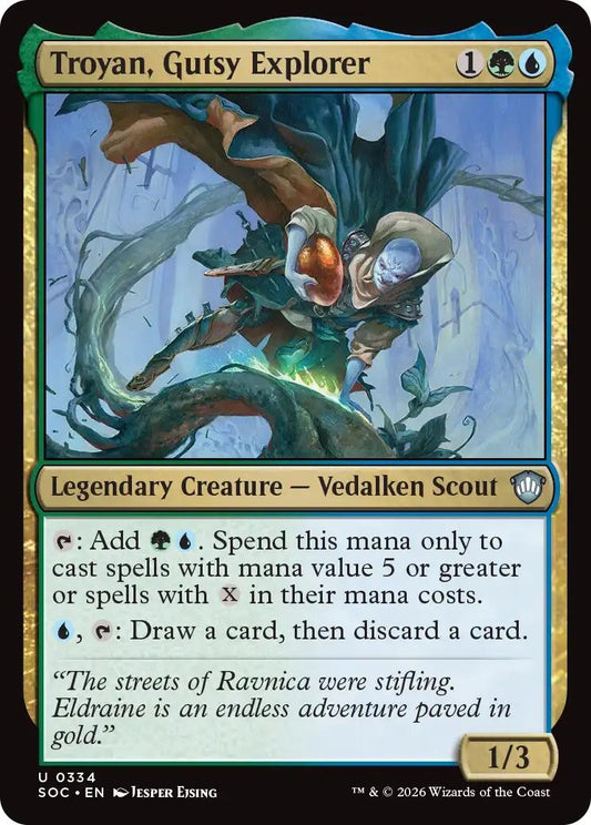 Image for Troyan, Gutsy Explorer [334] - Magic: The Gathering