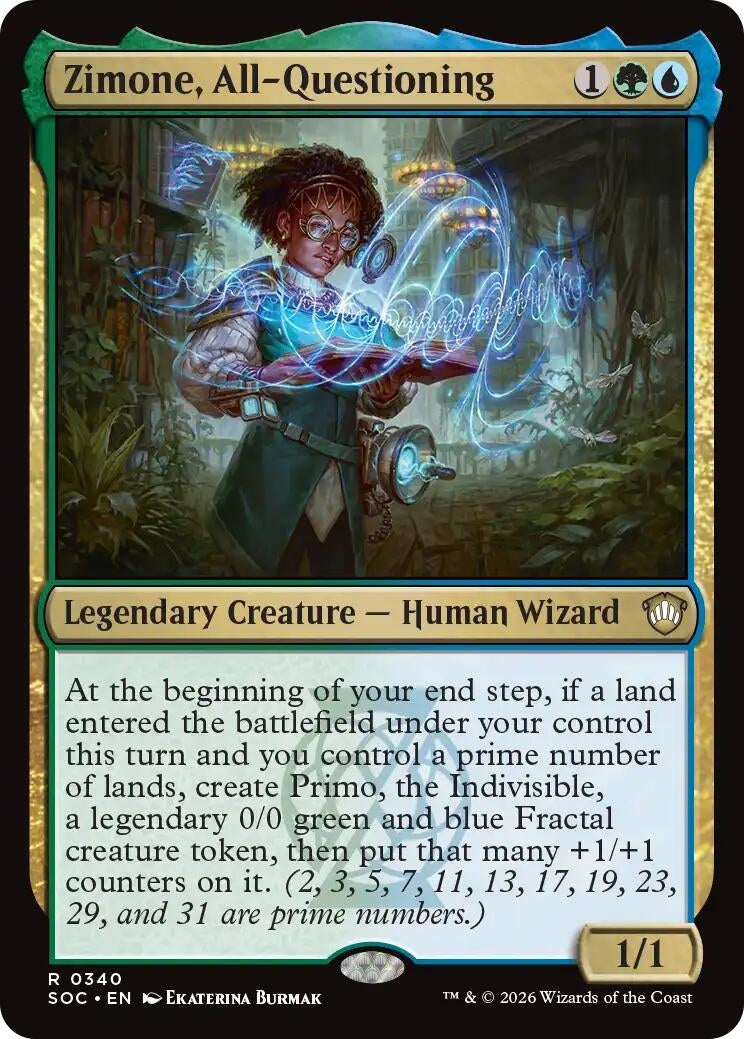 Image for Zimone, All-Questioning [340] - Magic: The Gathering