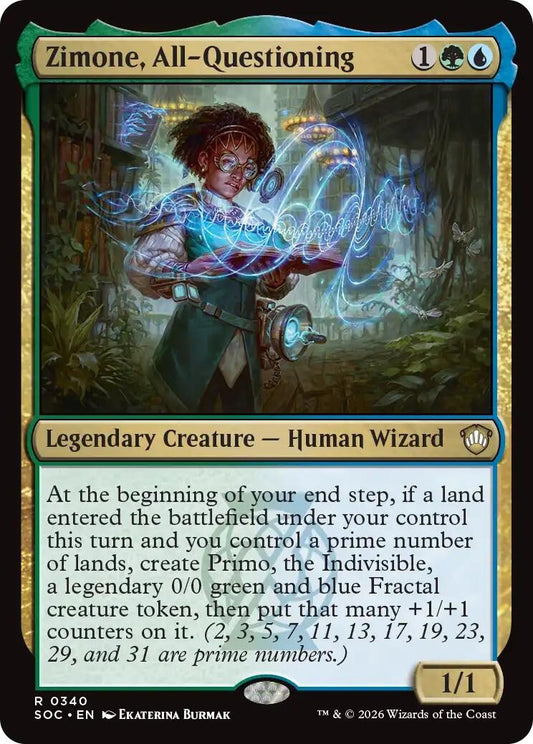 Image for Zimone, All-Questioning [340] - Magic: The Gathering
