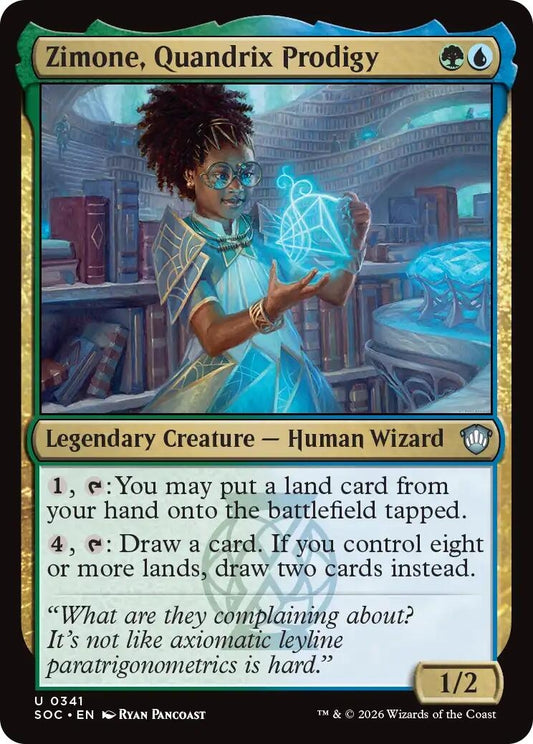 Image for Zimone, Quandrix Prodigy [341] - Magic: The Gathering