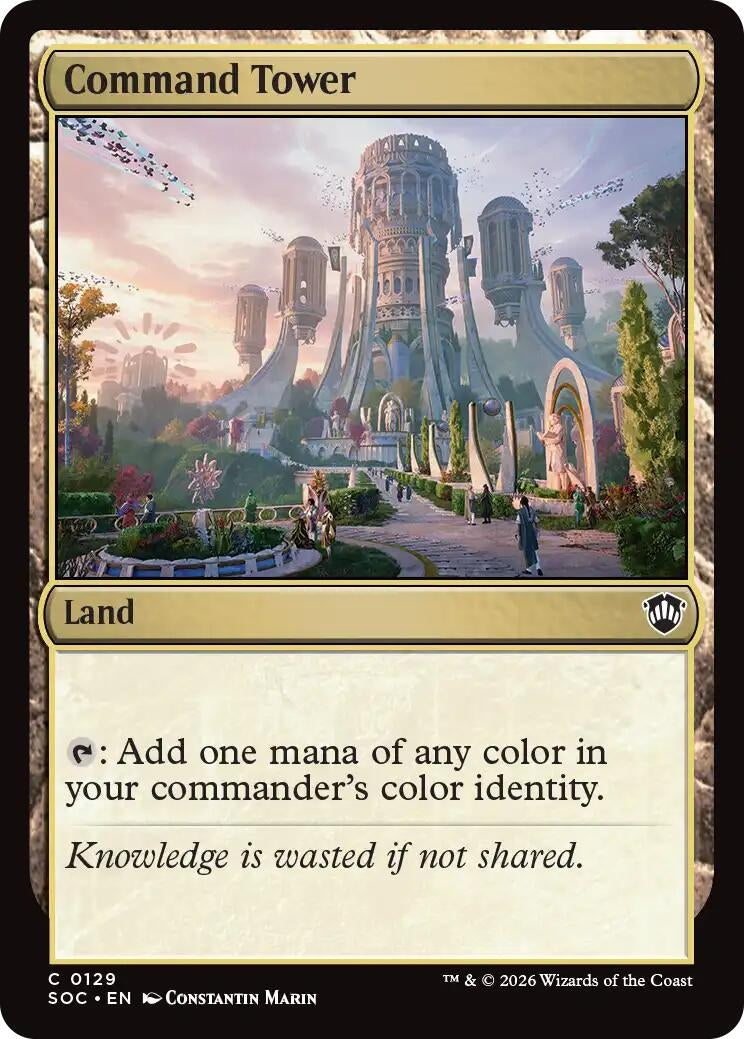 Image for Command Tower [129] - Magic: The Gathering