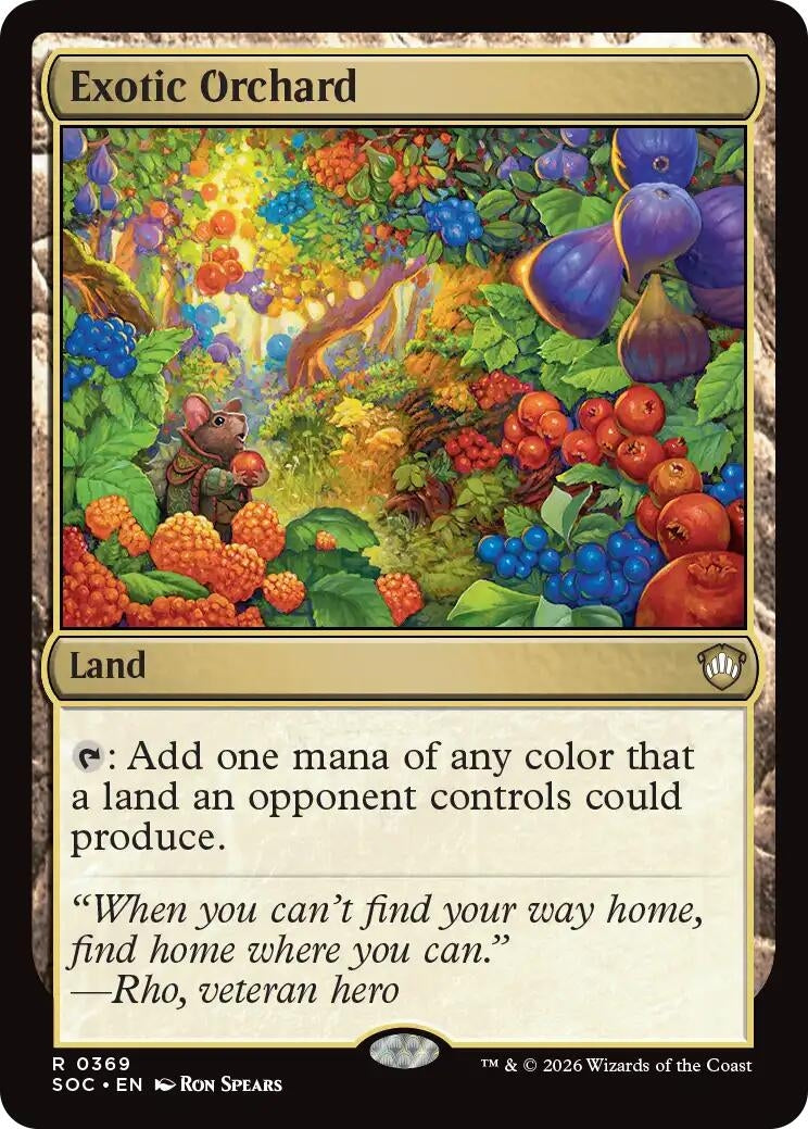 Image for Exotic Orchard [369] - Magic: The Gathering