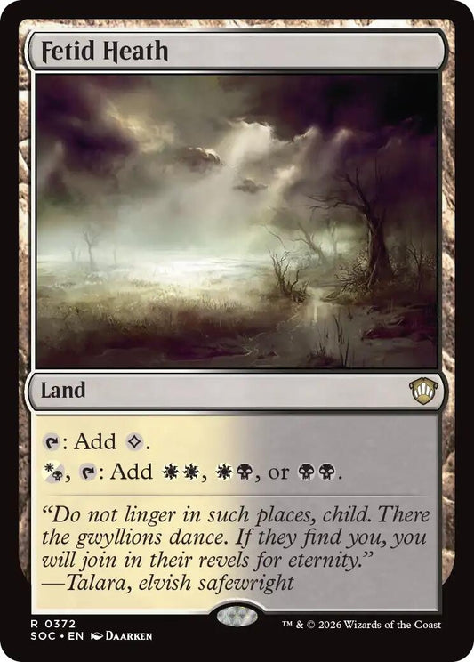 Image for Fetid Heath [372] - Magic: The Gathering