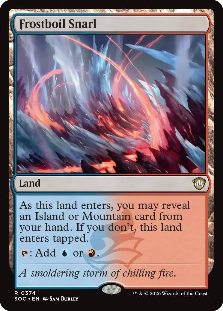 Image for Frostboil Snarl [374] - Magic: The Gathering