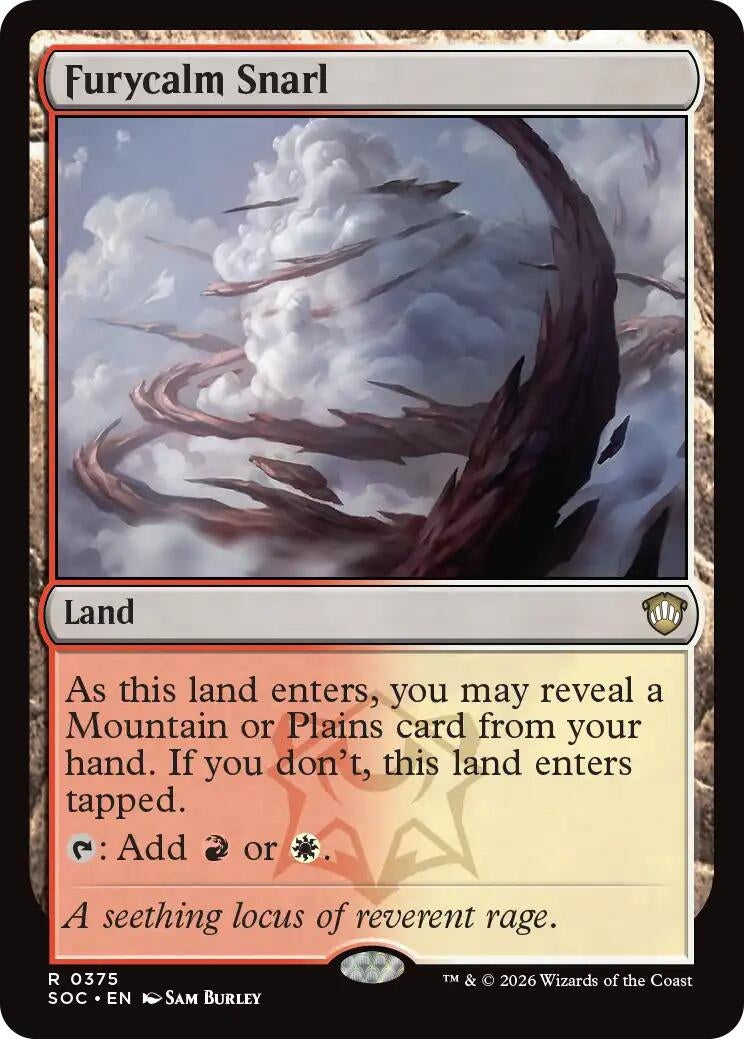 Image for Furycalm Snarl [375] - Magic: The Gathering