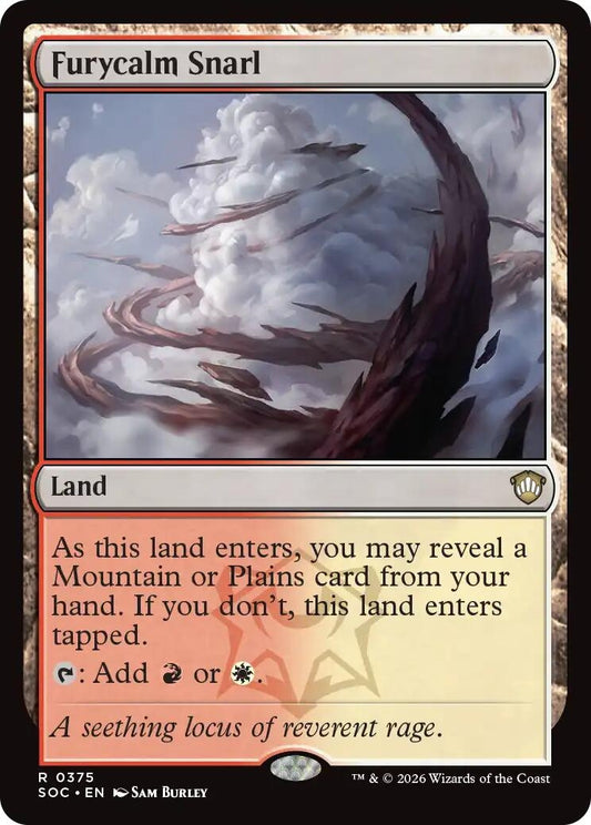 Image for Furycalm Snarl [375] - Magic: The Gathering