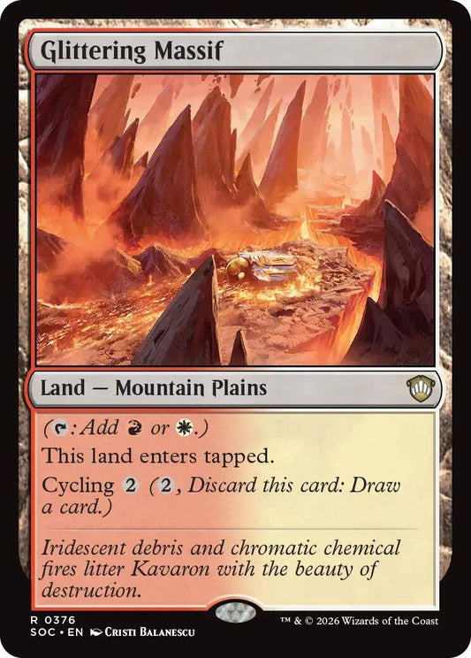 Image for Glittering Massif [376] - Magic: The Gathering