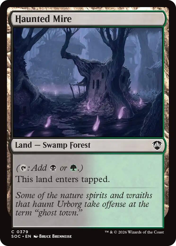 Image for Haunted Mire [379] - Magic: The Gathering