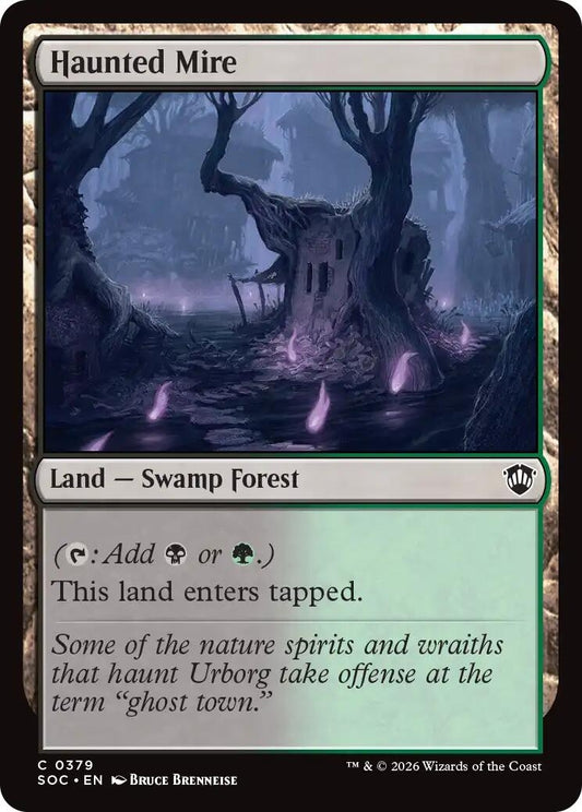 Image for Haunted Mire [379] - Magic: The Gathering