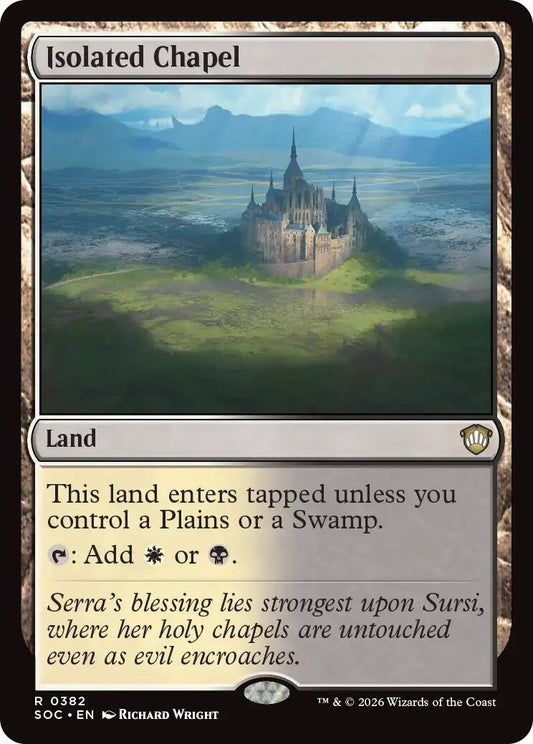 Image for Isolated Chapel [382] - Magic: The Gathering