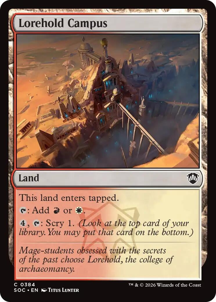 Image for Lorehold Campus [384] - Magic: The Gathering