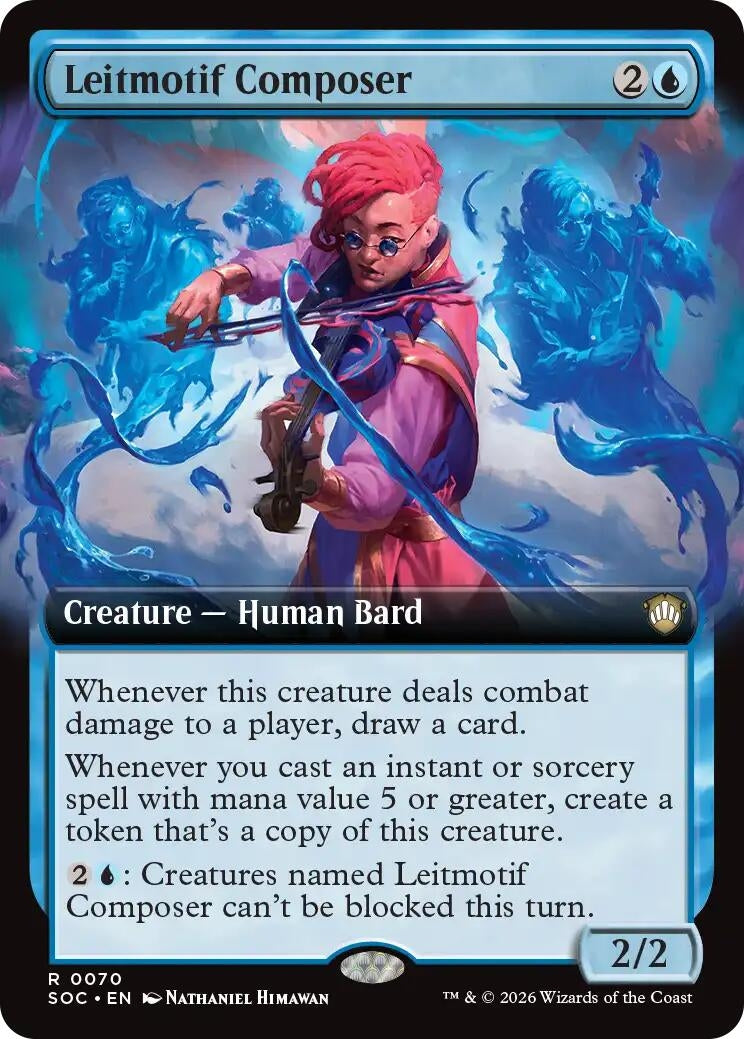 Image for Leitmotif Composer (Extended Art) [70] - Magic: The Gathering