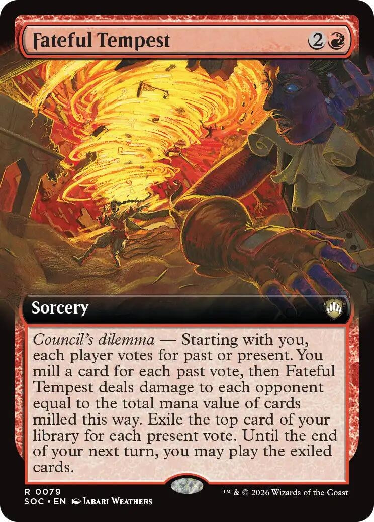 Image for Fateful Tempest (Extended Art) [79] - Magic: The Gathering