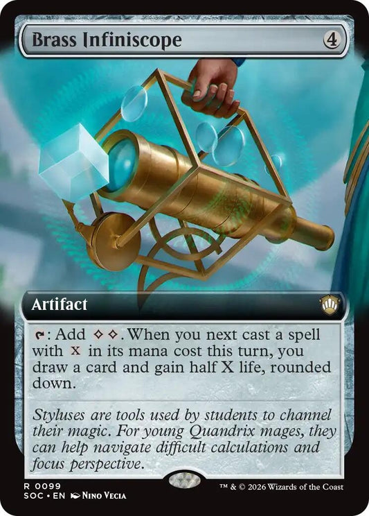 Image for Brass Infiniscope (Extended Art) [99] - Magic: The Gathering