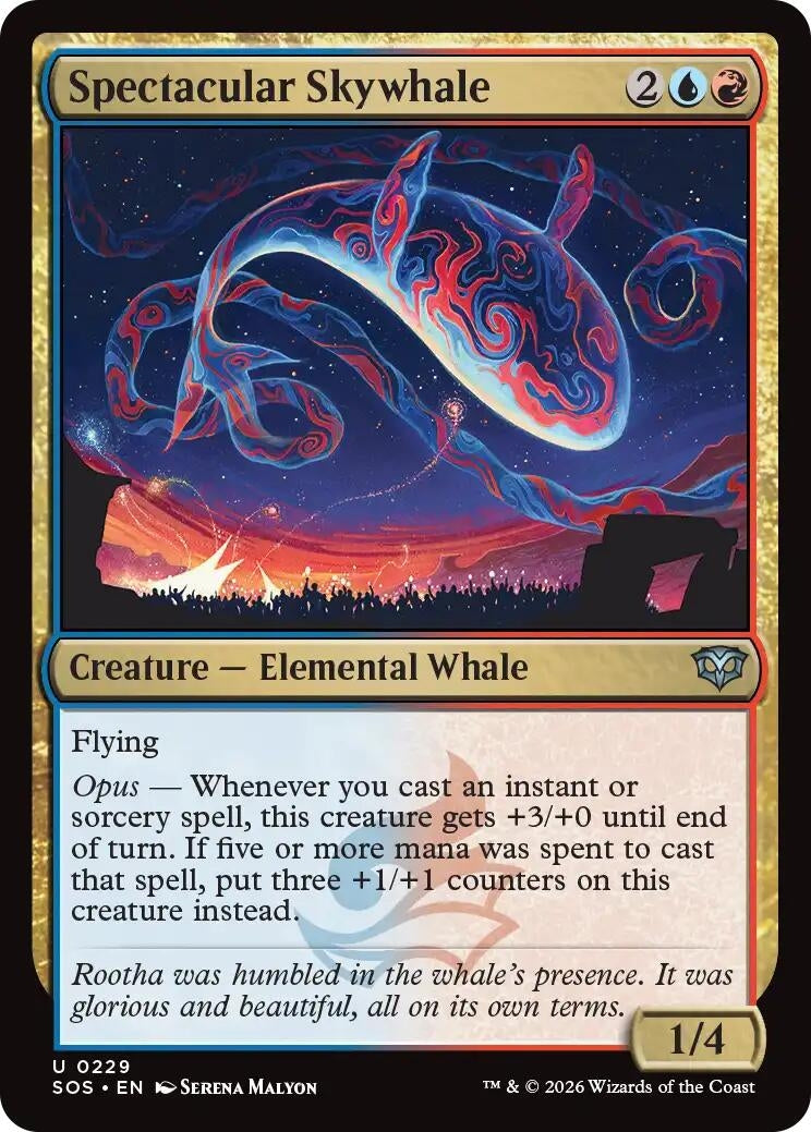 Image for Spectacular Skywhale [229] - Magic: The Gathering