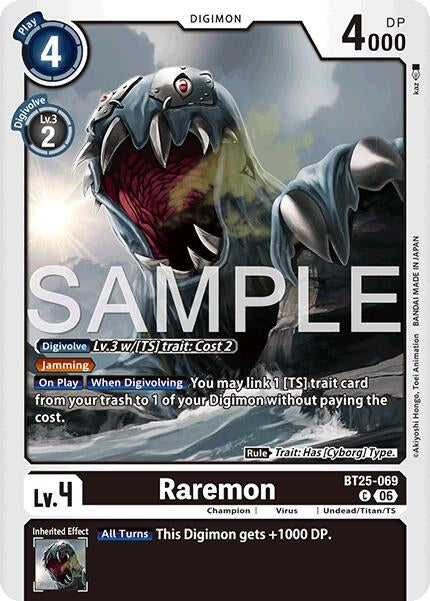 Image for Raremon [BT25-069 C] - Digimon Card Game