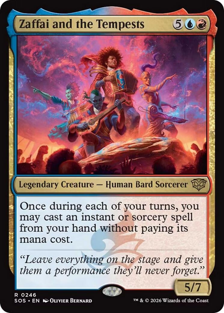 Image for Zaffai and the Tempests [246] - Magic: The Gathering