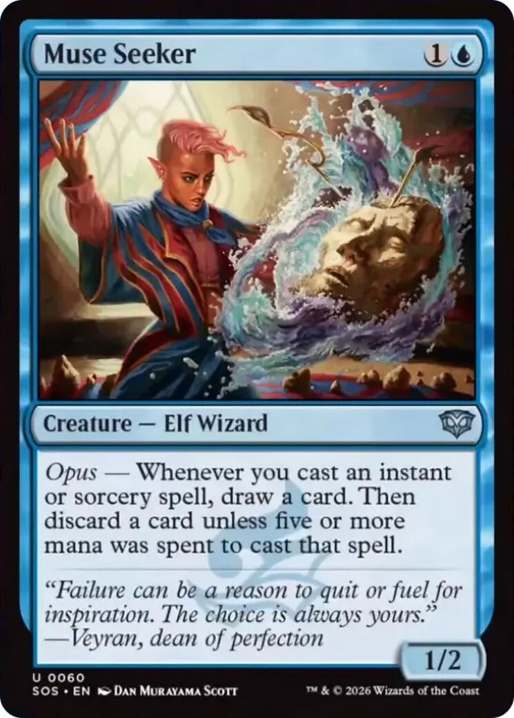 Image for Muse Seeker [60] - Magic: The Gathering