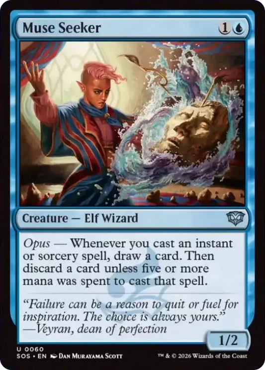 Image for Muse Seeker [60] - Magic: The Gathering