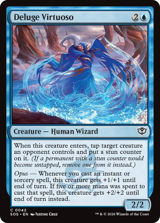 Image for Deluge Virtuoso [42] - Magic: The Gathering