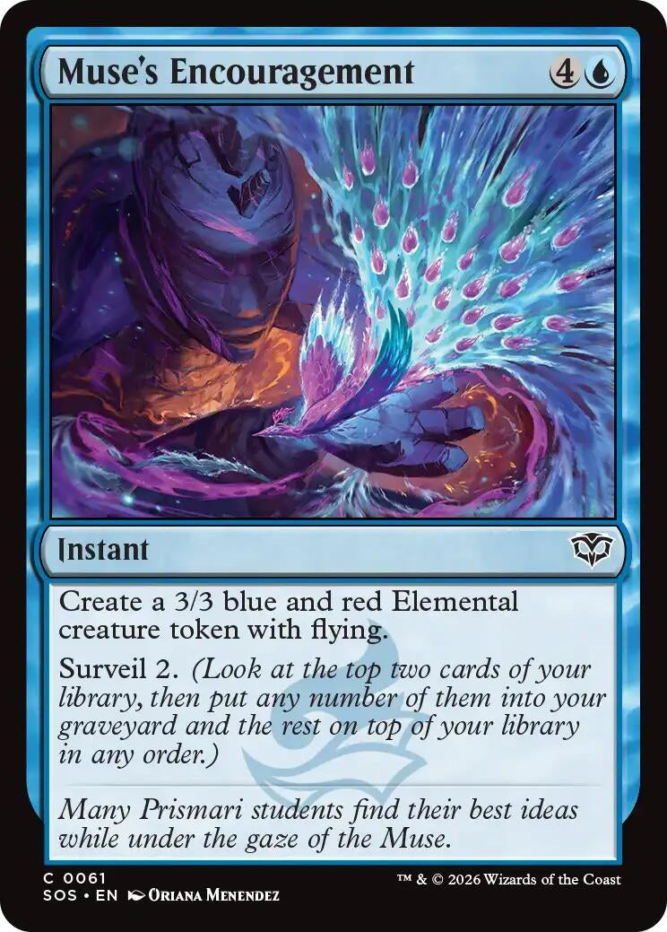 Image for Muse's Encouragement [61] - Magic: The Gathering